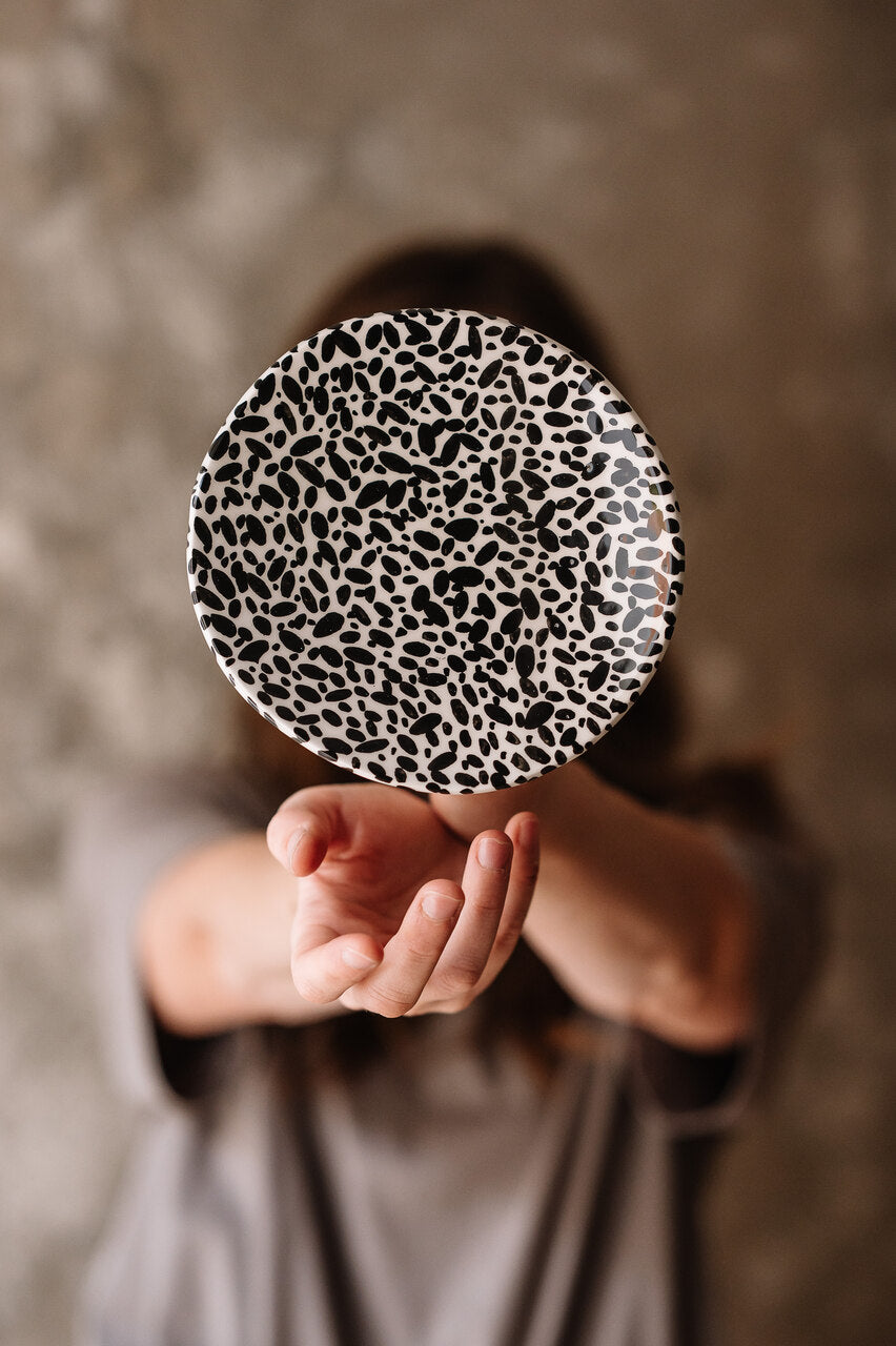 Cake Stand Freeform Dots
